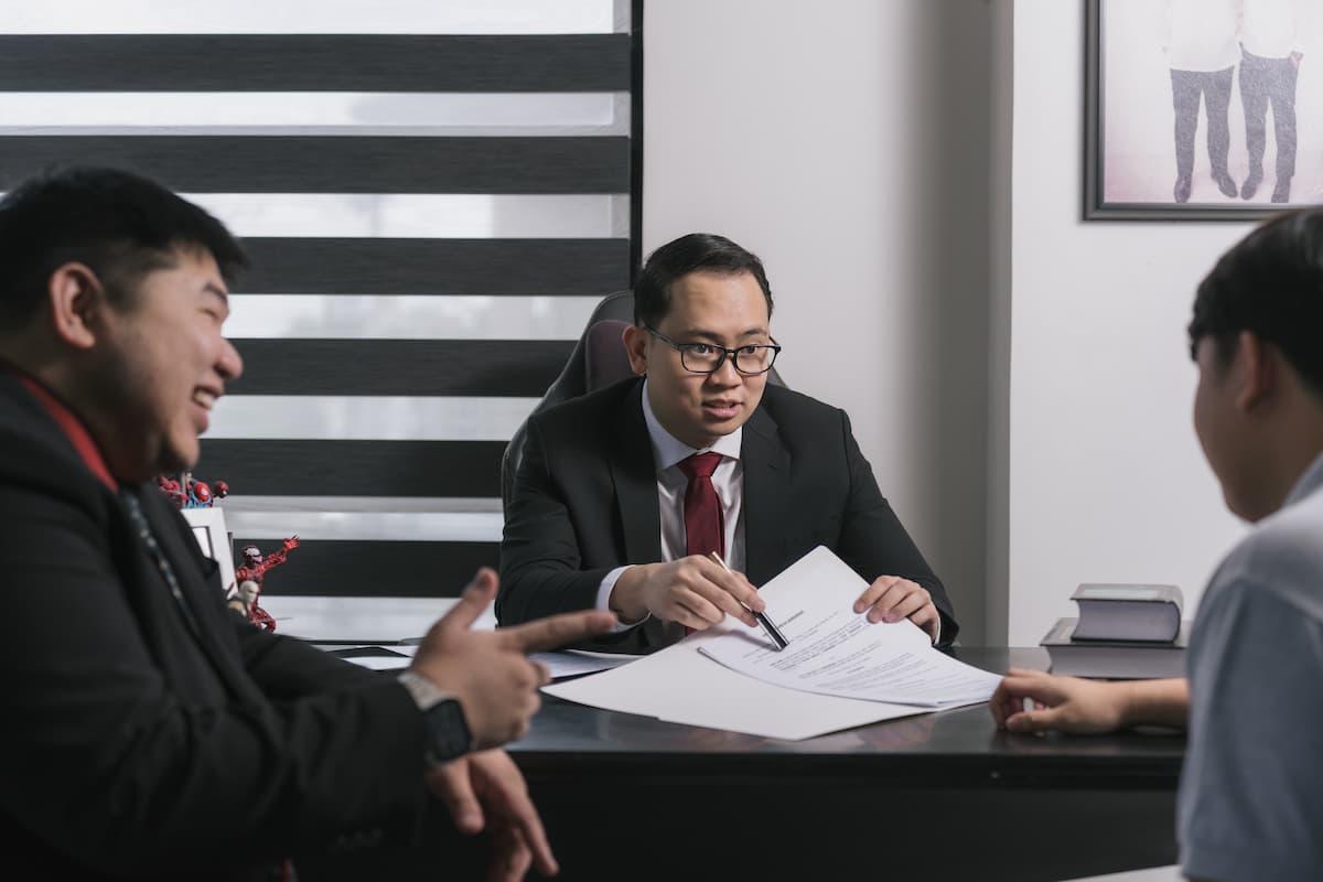 FMC Law team in a meeting